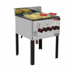 #415_Freidora Industrial Morelli Nova F-35 ; Gas Natural; Acero Inoxidable; 35 Litros; 2 canastos