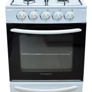 #2706_Cocina Peabody London; Multigas; 4 Hornallas; Puerta con visor; 53x87x57 cm