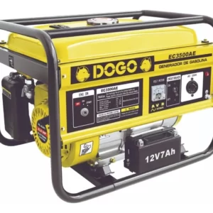 #5007_Generador portátil Dogo EC3500A naftero 15 litros; 2700 W; Arranque eléctrico/manual; Autonomía 10 horas