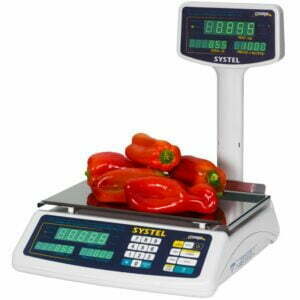 #1301_Balanza Comercial Electrónica Systel Croma 31 Kg