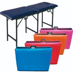 #1235_Camilla Plegable Masajes Depilación reforzada