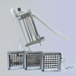 #1501_Corta Papas Fritas Bastón Gastronómico 3 Cuchillas; pai 6x6 mm; bastón 6x12 mm; bastón 12x12 mm