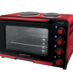 #3405_Horno eléctrico Ultracomb UC-70ACN; 70 litros; doble anafe superior; con Convección; 2000w