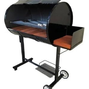 #701_Parrilla Tambor Chulengo Fogonero Set Asador