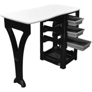 #1231_Mesa de Manicuría Champ 3815; Tres (3) estantes