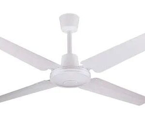 #4506_Ventilador de techo Liliana sin luz VTHB104 blanco; 4 palas de metal; 5 velocidades; 48" diámetro
