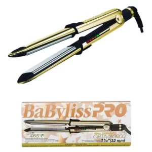 #1204_Planchita alisadora Babyliss Optima 3000 Gold; con Cable