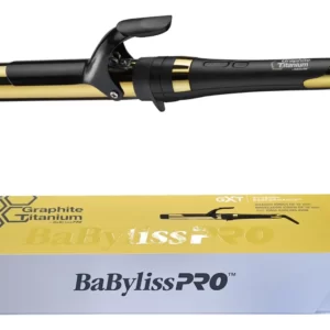 #1212_Buclera Rizador Iónico de 19mm Graphite Titanium Babyliss Pro