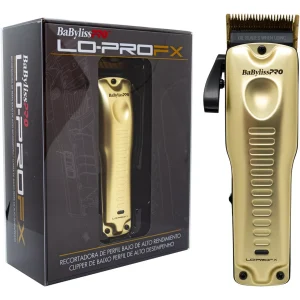 #1201_Cortadora de pelo Babyliss Pro Lo Pro FX Gold 825; inalámbrica